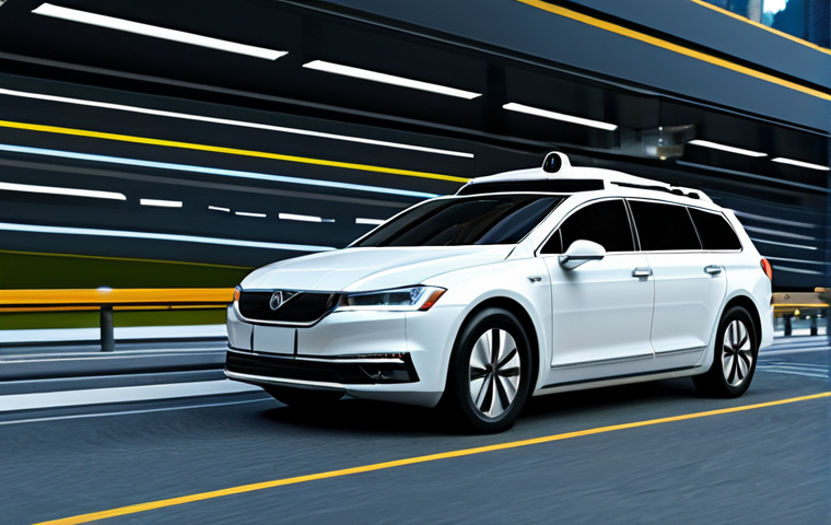 자율주행 차량과 보행자의 공존 전략 - Communicating with Pedestrians**

"An autonomous car stopped at a crosswalk in Hamburg, projecting a...